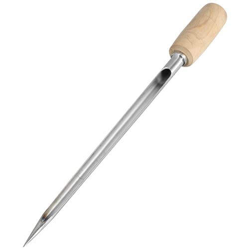 FELTECHELECTR Edelstahl Getreideprobenehmer mit Holzgriff Weizen Reis Pulver Sampler Langlebig Leicht und Kompakt für Präzise Probenahme von Körnern und Granulaten FELTECHELECTR Edelstahl Getreideprobenehmer mit Holzgriff Weizen Reis Pulver Sampler Langlebig Leicht und Kompakt für Präzise Probenahme von Körnern und Granulaten von FELTECHELECTR