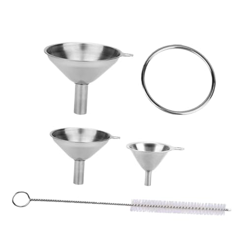 FELTECHELECTR Edelstahl-trichter-set 5-teilig Weithals-ölsieb Küchentrichter Zur Ölabgabe FELTECHELECTR Edelstahl-trichter-set 5-teilig Weithals-ölsieb Küchentrichter Zur Ölabgabe von FELTECHELECTR