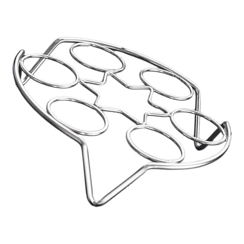 FELTECHELECTR Eier Dampfer Dampfgarer Multifunktional für Küche Hitzebeständig Eierhalter Dampfgarer für Eier Mehrzweck Dampfgestell von FELTECHELECTR
