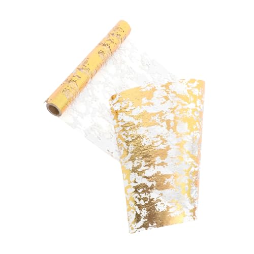 FELTECHELECTR Gold Tischläufer aus Strapazierfähigem Polyesternetz Vielseitige Tischdekoration für Hochzeiten Partys Luxuriöses Design mit Goldenen Folienakzenten FELTECHELECTR Gold Tischläufer aus Strapazierfähigem Polyesternetz Vielseitige Tischdekoration für Hochzeiten Partys Luxuriöses Design mit Goldenen Folienakzenten von FELTECHELECTR