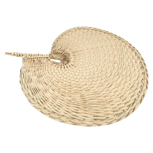 FELTECHELECTR Handgefertigter Tragbarer Sommerfächer aus Natürlichem Stroh Leichter Handlicher Fächer für Kühlende Frische bei Outdoor Events Strand und Partys Stilvolles Design FELTECHELECTR Handgefertigter Tragbarer Sommerfächer aus Natürlichem Stroh Leichter Handlicher Fächer für Kühlende Frische bei Outdoor Events Strand und Partys Stilvolles Design von FELTECHELECTR