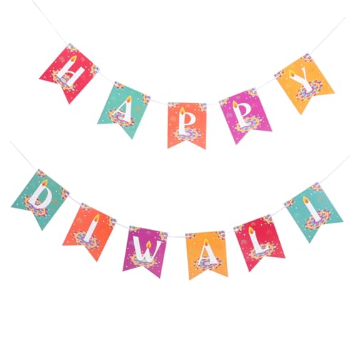 FELTECHELECTR Happy Diwali Banner Papier Dekoration Party Wimpelkette Hängende Diwali Girlande Festliche Wanddeko für Feier und Foto Hintergrund FELTECHELECTR Happy Diwali Banner Papier Dekoration Party Wimpelkette Hängende Diwali Girlande Festliche Wanddeko für Feier und Foto Hintergrund von FELTECHELECTR