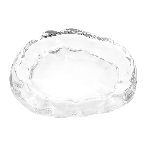FELTECHELECTR Hitzebeständiger Glas Untersetzer Transparente Fein Gearbeitete Glas Tischmatte Langlebig und Formstabil für Wohnzimmer Tischdeko Restaurants Bars und Zuhause Geeignet von FELTECHELECTR