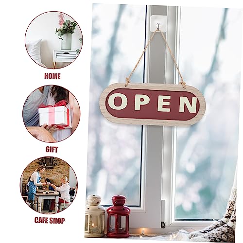 FELTECHELECTR Holz Türschild Doppelseitig mit Aufhängung Robustes Holzschild für Geschäft und Zuhause Open Closed Langlebiges und Stabiles Türplakettenschild für Innen und Außen FELTECHELECTR Holz Türschild Doppelseitig mit Aufhängung Robustes Holzschild für Geschäft und Zuhause Open Closed Langlebiges und Stabiles Türplakettenschild für Innen und Außen von FELTECHELECTR