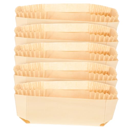 FELTECHELECTR Küche Backform Kuchen 5-teiliges Set Rechteckige Form Holz Laib Pan Backpapier Tabletts Antihaft-kuchenhalter FELTECHELECTR Küche Backform Kuchen 5-teiliges Set Rechteckige Form Holz Laib Pan Backpapier Tabletts Antihaft-kuchenhalter von FELTECHELECTR