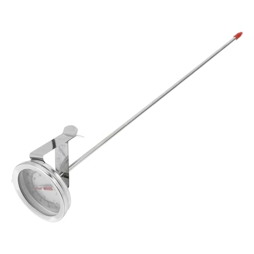 FELTECHELECTR Küchenthermometer für Flüssigkeiten mit Befestigungsbügel Hitzebeständig und Schnell Messend Geeignet für Brauen Kochen und Backen FELTECHELECTR Küchenthermometer für Flüssigkeiten mit Befestigungsbügel Hitzebeständig und Schnell Messend Geeignet für Brauen Kochen und Backen von FELTECHELECTR