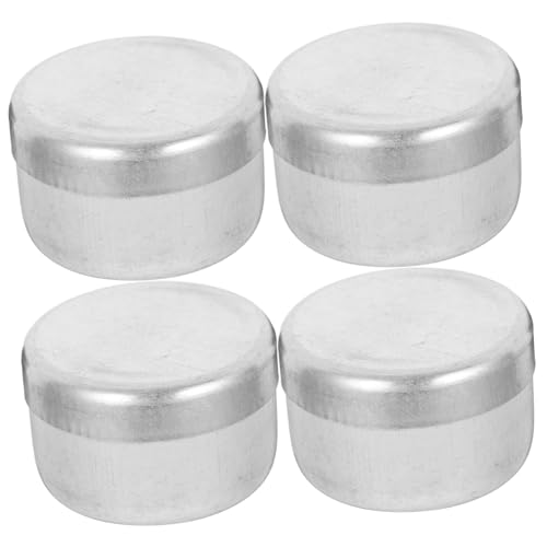 FELTECHELECTR 4stücke Aluminium Wiegen Boxen Boden Wiegen Halter Labs Probenahme Gläser Mit Deckel Runde Behälter Für Laboreinsätze von FELTECHELECTR