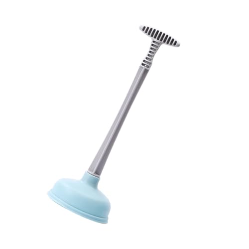 FELTECHELECTR Langer Griff Pömpel mit Starkem Saugglockenbecher Ergonomischer Griff Kraftvolle Reinigung für Verstopfte Toiletten und Abflüsse im Bad und Küche Kompakt und Einfach zu Bedienen von FELTECHELECTR