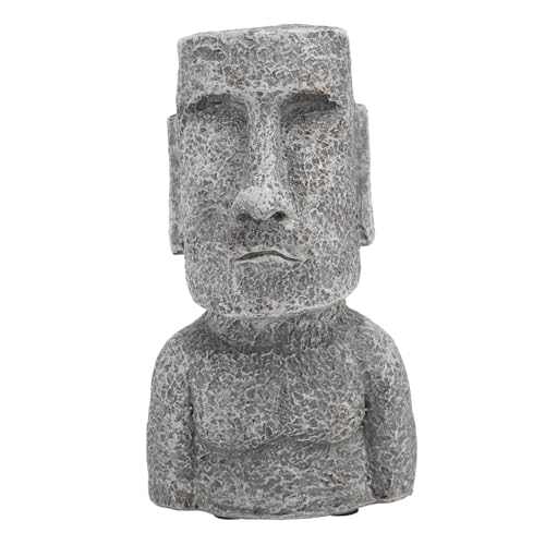 FELTECHELECTR 1stück Hängender Flaschenöffner Moai-kopf Dekorativer Bieröffner Aus Grauem Material Für Haushalt Küche Bar Und Reisen Kreatives Design Einfach Zu Bedienen Tragbar Und von FELTECHELECTR