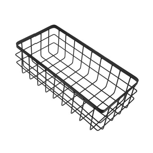 FELTECHELECTR Wandmontierter Metall-aufbewahrungskorb Für Shampoo-Flaschen Robuster Organizer Für Küche Und Badezimmer Design Für Ordnung Und Platzersparnis von FELTECHELECTR