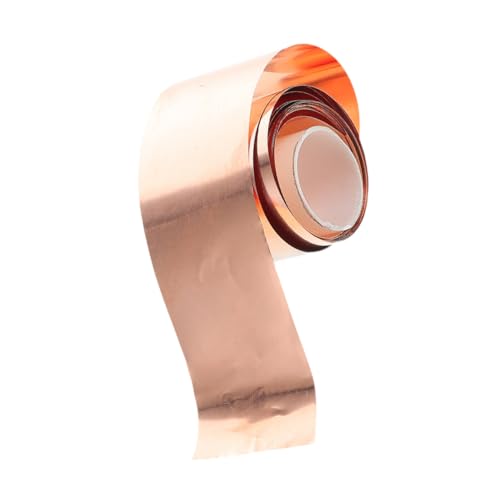 FELTECHELECTR Reines Kupferband Für Elektrische Diy-projekte Flexible Kupferfolie Für Handwerk Leitfähige Kupferfolie Vielseitige Metallfolie von FELTECHELECTR