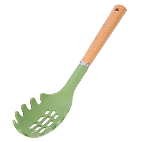 FELTECHELECTR Silikon Spaghettilöffel mit Holzgriff Ergonomischer Pasta Server für Antihaft Pfannen Hitzebeständig Leicht und Praktisch für und Küchenliebhaber Zufällige Farbe FELTECHELECTR Silikon Spaghettilöffel mit Holzgriff Ergonomischer Pasta Server für Antihaft Pfannen Hitzebeständig Leicht und Praktisch für und Küchenliebhaber Zufällige Farbe von FELTECHELECTR