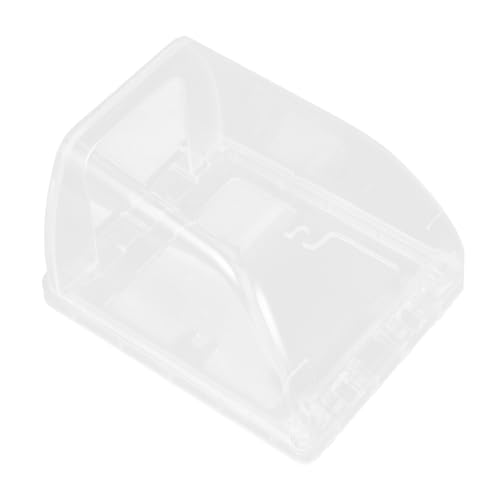 FELTECHELECTR Wasserdichte Steckdosenabdeckung für Außen Transparente Wandsteckdose Feuchtigkeitsgeschützte Elektrische Box für Badezimmer und Außenbereich FELTECHELECTR Wasserdichte Steckdosenabdeckung für Außen Transparente Wandsteckdose Feuchtigkeitsgeschützte Elektrische Box für Badezimmer und Außenbereich von FELTECHELECTR