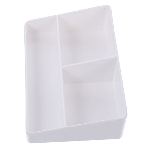 FELTECHELECTR Weißer Teebeutel Aufbewahrungsbox mit Fächern Kompakter Kaffee und Zucker Organizer für Restaurant Büro und Zuhause Vielseitig für Tee Kaffee Gewürzbeutel Praktische von FELTECHELECTR