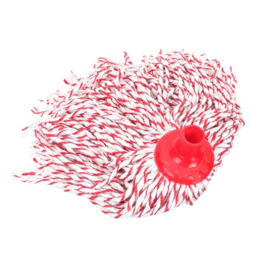 FELTECHELECTR Wiederverwendbarer Mopkopf aus Baumwollfäden Starke Wasseraufnahme Schnelltrocknend Robustes Edelstahl ersatzteil für Haushaltsmopp Geeignet für Versiegelte Böden Wie Fliesen und FELTECHELECTR Wiederverwendbarer Mopkopf aus Baumwollfäden Starke Wasseraufnahme Schnelltrocknend Robustes Edelstahl ersatzteil für Haushaltsmopp Geeignet für Versiegelte Böden Wie Fliesen und von FELTECHELECTR