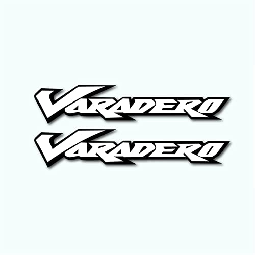 FEMEIN Für Honda Varadero 125 1000 Motorrad Fahrrad Reflektierender Wasserdichter Aufkleber Tank Gepäck Helm Logo Moto Aufkleber (Color : Reflective Silver) von FEMEIN