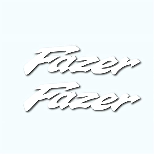 FEMEIN Für Yamaha Fazer 600 1000 Motorrad Fahrrad Rad Aufkleber Tank Aufkleber Rad Helm Wasserdicht Reflektierende Logofolie (Color : Reflective Silver) von FEMEIN