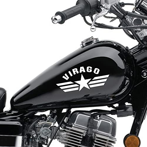 FEMEIN Für Yamaha XV250 XV400 XV535 Virago Star Wings Aufkleber Aufkleber 0,1 Mm PVC-Aufkleber von FEMEIN