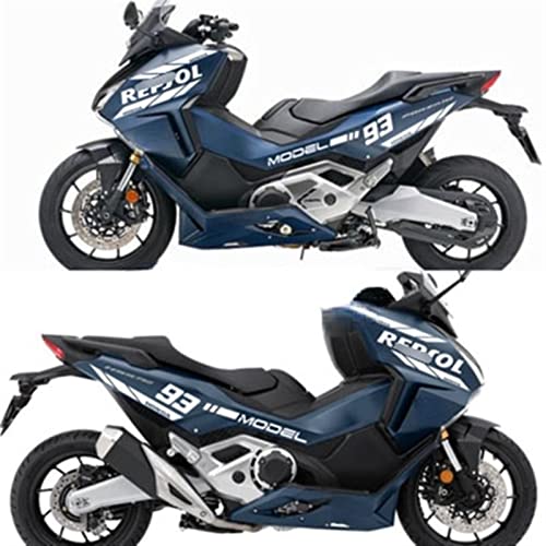 FEMEIN Motorrad 3D Gel Aufkleber Zubehör Für Honda Forza 750 NSS 750 Kraftstofftank Dekorative Schutzaufkleber (Color : 1 UK) von FEMEIN