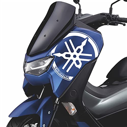 FEMEIN Reflektierender Vinyl-Aufkleber Xmax 300 400 Nmax 125 155 160 Tmax 500 530 560 Motorrad-Logo-Aufkleber Für Yamaha (Color : Nmax White) von FEMEIN