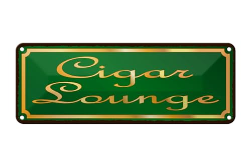 FEMER Blechschild Spruch 27x10cm Cigar Lounge Zigarre Lounge Dekoration FEMER Blechschild Spruch 27x10cm Cigar Lounge Zigarre Lounge Dekoration von FEMER