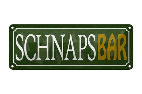FEMER Blechschild Spruch 27x10cm Schnapsbar Kneipe Bar grünes Schild FEMER Blechschild Spruch 27x10cm Schnapsbar Kneipe Bar grünes Schild von FEMER
