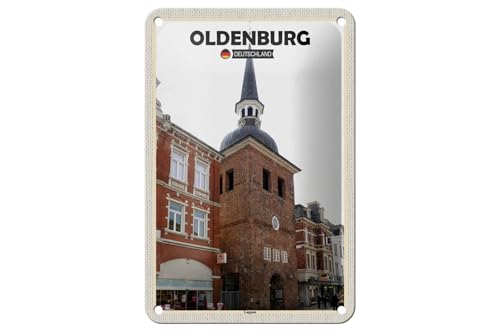 Femer Blechschild Städte Oldenburg Lappan Architektur Deko 12x18cm Schild Femer Blechschild Städte Oldenburg Lappan Architektur Deko 12x18cm Schild von FEMER