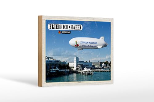 FEMER Holzschild Städte Friedrichshafen Zeppelin Dekoration 18x12 cm FEMER Holzschild Städte Friedrichshafen Zeppelin Dekoration 18x12 cm von FEMER