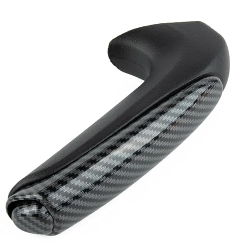 FEMNAPKN Schaltknauf Universal Auto Handbremse Schützen Abdeckung für Honda Civic Coupe Limousine 2006-2011 Carbon Fiber Front Hand Brems Trim Abdeckung von FEMNAPKN