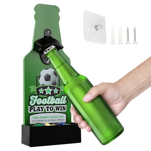FEMONGY flaschenöffner mit auffangbehälter bieröffner wand wandflaschenöffner mit auffangbehälter flaschenöffner wand für Bar Küche Terrasse Wand Flaschenöffner Geschenk für Männer Weiß (Grün) FEMONGY flaschenöffner mit auffangbehälter bieröffner wand wandflaschenöffner mit auffangbehälter flaschenöffner wand für Bar Küche Terrasse Wand Flaschenöffner Geschenk für Männer Weiß (Grün) von FEMONGY