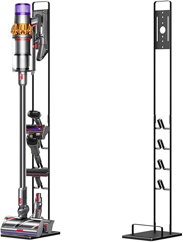 Ständer Kompatibel für Dyson Gen5 V15s V15 V12 Slim V11 V10 V8 V7 V6, Halterung, Bodenständer, Zubehörhalter Speichern und Organisieren, Kein Bohren Ständer Kompatibel für Dyson Gen5 V15s V15 V12 Slim V11 V10 V8 V7 V6, Halterung, Bodenständer, Zubehörhalter Speichern und Organisieren, Kein Bohren von FENETIX