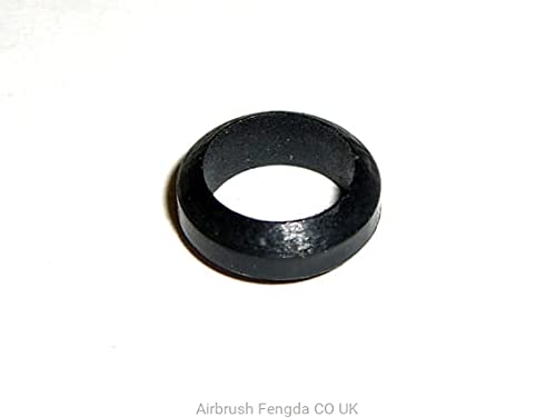 FENGDA® ORIGINAL Luftkompressor Ersatzteil: Dichtung für Röhrchen Reduktion, Schwarz, Metall von FENGDA® ORIGINAL