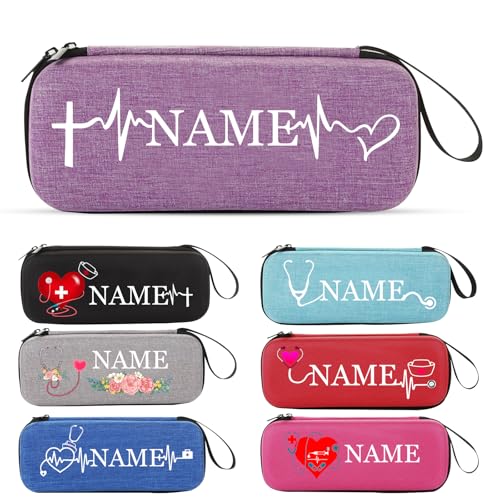 Personalisierte Stethoskop-Tasche, Personalisierte Stethoskop-Tasche mit Namen für Krankenschwestern, Ärzte und medizinische Fachangestellte, Harte, leichte Reisetasche mit Netzfach, Geschenk Personalisierte Stethoskop-Tasche, Personalisierte Stethoskop-Tasche mit Namen für Krankenschwestern, Ärzte und medizinische Fachangestellte, Harte, leichte Reisetasche mit Netzfach, Geschenk von FENGHUO