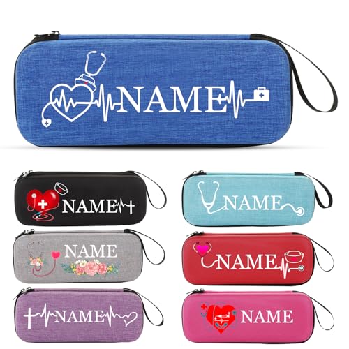Personalisierte Stethoskop-Tasche, Personalisierte Stethoskop-Tasche mit Namen für Krankenschwestern, Ärzte und medizinische Fachangestellte, Harte, leichte Reisetasche mit Netzfach, Geschenk Personalisierte Stethoskop-Tasche, Personalisierte Stethoskop-Tasche mit Namen für Krankenschwestern, Ärzte und medizinische Fachangestellte, Harte, leichte Reisetasche mit Netzfach, Geschenk von FENGHUO