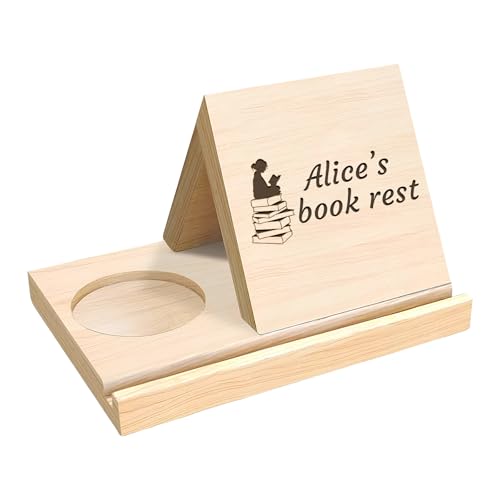 Personalisierter dreieckiger Buchständer aus massivem Holz, Individuell gravierter Buchseitenhalter, Geburtstagsgeschenke für Leser, Lehrer, Schriftsteller und Väter, Heimdekor Personalisierter dreieckiger Buchständer aus massivem Holz, Individuell gravierter Buchseitenhalter, Geburtstagsgeschenke für Leser, Lehrer, Schriftsteller und Väter, Heimdekor von FENGHUO