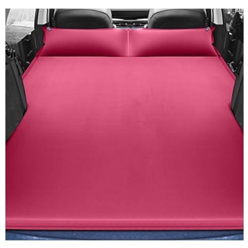 FENGJIAO Auto Luftmatratze für Audi A4 /A4L, Tragbar Aufblasbares Matratze Camping Luftbett Schlafmatratze Outdoor Reisen Zubehör,E/Red von FENGJIAO