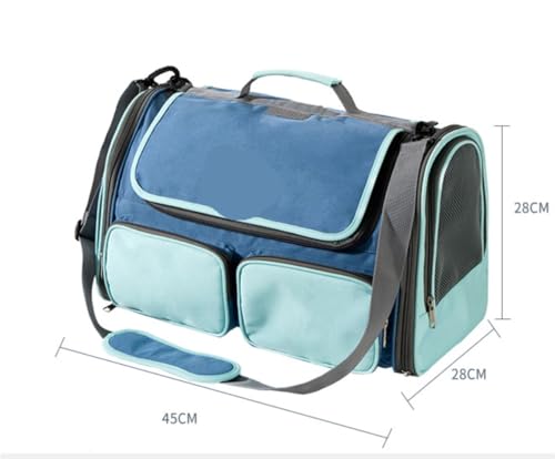 FENGJISUN Transporttasche Katze Hund Haustier-Rucksack, Tragbarer Rucksack, Haustier-Rucksack, Hunde-Hebegeschirr, Hunde-Rucksack, Geschirr, Welpengeschirr, Welpe Hunderucksack(C) von FENGJISUN
