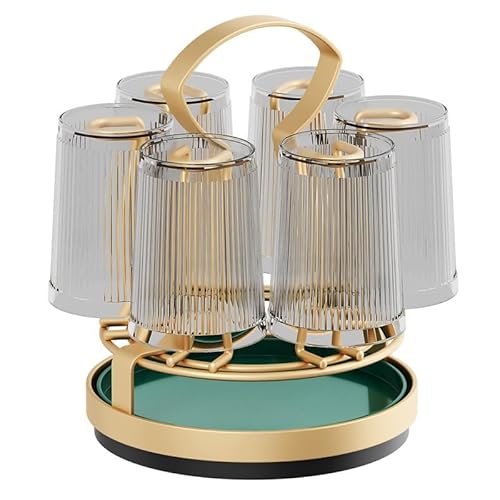 Kaffeebecher Tassen Regal Wasserbecher-Aufbewahrungsregal, Abtropfschale for Tassen, for Zuhause, Wohnzimmer Kaffeebar Zubehör von FENGJISUN