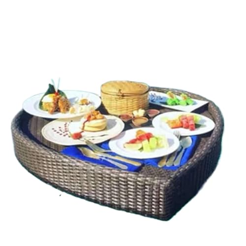 Schwimmende Billardtisch Essen Trinken Rattan Gewebt Servierblatt Herzförmig Polblatt Tisch Rattan Gewebt Servierblatt Lebensmittelblatt Schwimmende Billardtisch Essen Trinken Rattan Gewebt Servierblatt Herzförmig Polblatt Tisch Rattan Gewebt Servierblatt Lebensmittelblatt von FENGJISUN