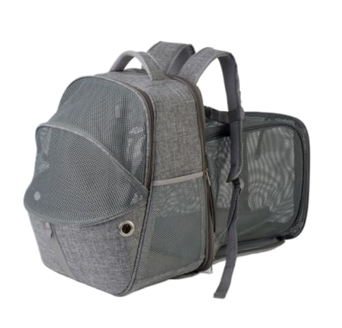 Transporttasche Katze Hund Haustier-Tasche, Outdoor-Katzengehege, Kleiner Hunderucksack, Werkzeug-Reise-Handgepäck-Rucksack Für Reisen, Hunde-Tragetasche Hunderucksack(C) von FENGJISUN
