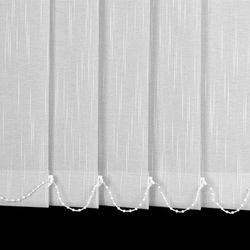 FENGSHOUU Lamellenvorhang Vertikaljalousie,Flächenvorhang Schiebevorhang Streifenvorhang Blickdicht Halbtransparent Verdunkelungsvorhänge,für Wohnzimmer Büro,Nach Maß,Breite×Höhe (100cm x 250cm) von FENGSHOUU