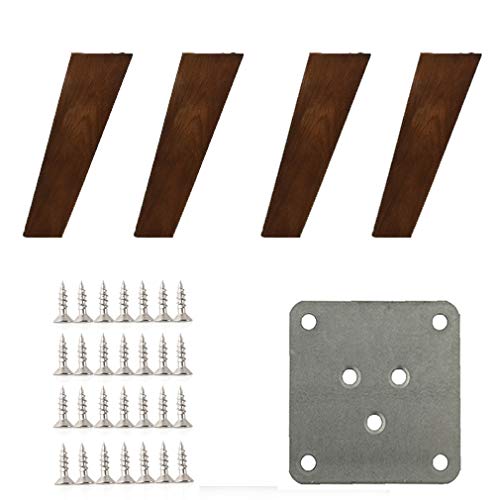 Möbelbeine Verjüngt, Sofabeine aus Eichenholz, Möbelbeine Tischbeine Fußbeine Ersatzbeine, für TV-Schreibtisch, Hocker, mit Schrauben, Möbelbeine aus dunklem Holz, 4er-Set Möbelbeine Verjüngt, Sofabeine aus Eichenholz, Möbelbeine Tischbeine Fußbeine Ersatzbeine, für TV-Schreibtisch, Hocker, mit Schrauben, Möbelbeine aus dunklem Holz, 4er-Set von FENGSHOUU