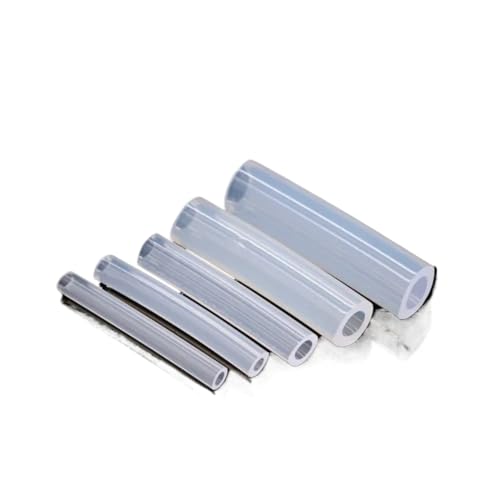 FENGXCUI 1M Silikonkautschukschlauch, transparent, flexibel, Silikonrohr, Durchmesser 1 2 4 5 6 7 8 9 10 11 12 14 16 18 20 30 50 mm(ID 16mm x 20mm OD) von FENGXCUI