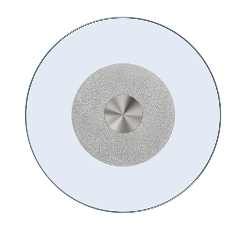 FENGZEQUAN Drehbare Drehteller Tischplatte Servierplatte Große Gehärtetes Glas Drehplatte, Mit Silent Base, Lazy Susan Drehscheibe for Küche Esstisch,Tisch-Organizer(D,60cm/24in) von FENGZEQUAN