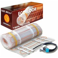 Fenix - Fußbodenheizung elektrisch Fußboden-Heizmatte 160 Watt/m² 1- 12m² Twin ecofloor® 7 von FENIX