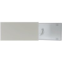 Ecosun Glasheizung Infrarotheizung 500/600 Watt Wandheizung Heizkörper Platinum / 500 - Fenix von FENIX