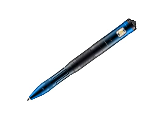 fenix T6 Halberd v2.0 Blau, Multifunktionsstift mit wiederaufladbarer 80 Lumen EDC Flutlicht-Taschenlampe | Twist Action | USB-C-Ladeanschluss | Schmidt 6,8 cm Nachfüllung | IP66 von fenix