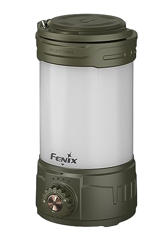 FENIX CL26R Pro LED Campingleuchte mit USB Anschluss 650 Lumen Olive drab von FENIX