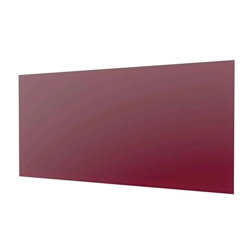 Fenix Infrarotheizung ECOSUN Glasheizung 600W 118,5 x 58,5 x 3,9cm Weinrot von FENIX