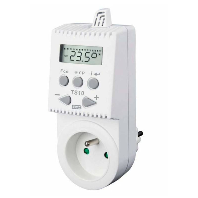Fenix Steckthermostat TS10 Weiß Programmierbare Automatische Temperaturregelung von FENIX